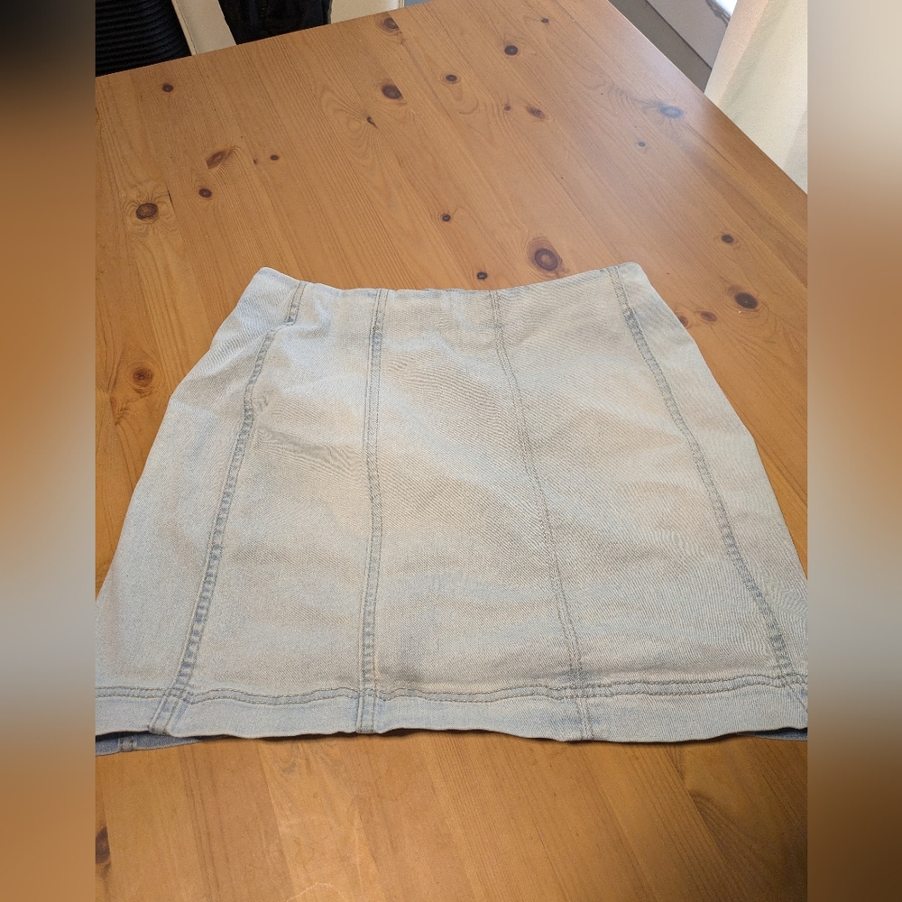 Wild Fable Blue A-line Mini Skirt